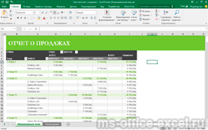 Microsoft Excel 2016 бесплатно